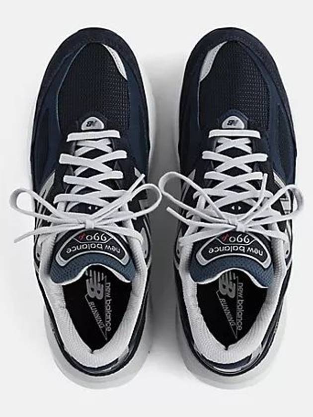 990v6 Low Top Sneakers Navy - NEW BALANCE - BALAAN 4