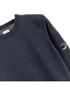 Men's Lens Wappen Cotton Sweatshirt Black - CP COMPANY - BALAAN 3