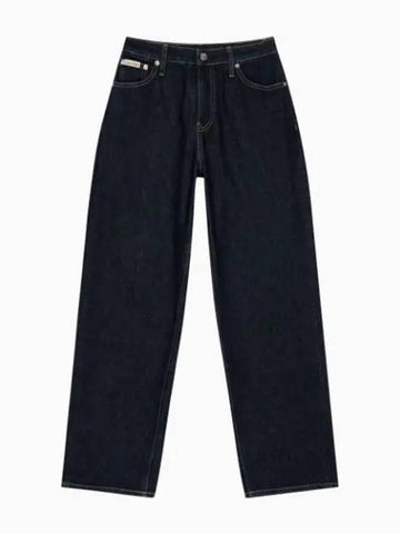 JEANS New Wear Women 90s Straight Fit Rinse Denim J225489 1AP - CALVIN KLEIN - BALAAN 1