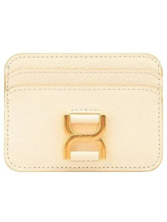 Marcie Leather Card Wallet Ivory - CHLOE - BALAAN 2