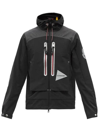 Men's Genius 1952 Hooded Jacket Black - MONCLER - BALAAN 2