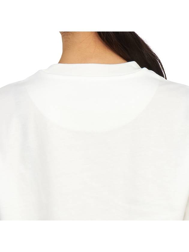 Women's Organic Cotton Long Sleeve T Shirt 3 Pack White - JIL SANDER - BALAAN 8