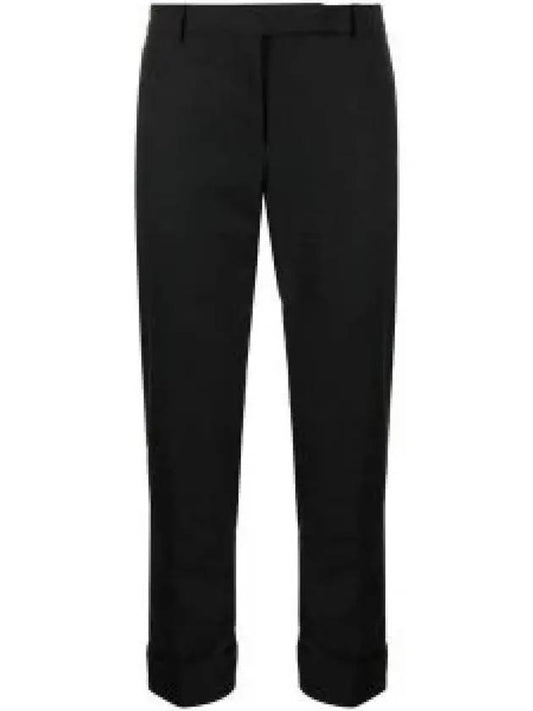 Twill low rise cigarette pants FTC485A 00626 001 - THOM BROWNE - BALAAN 2