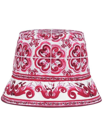 graphic print bucket hat FH603AFHMT7 - DOLCE&GABBANA - BALAAN 1