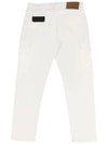 IKALOOK White Big Pocket Regular Fit Cargo Pants PT158 - IKALOOOK - BALAAN 2