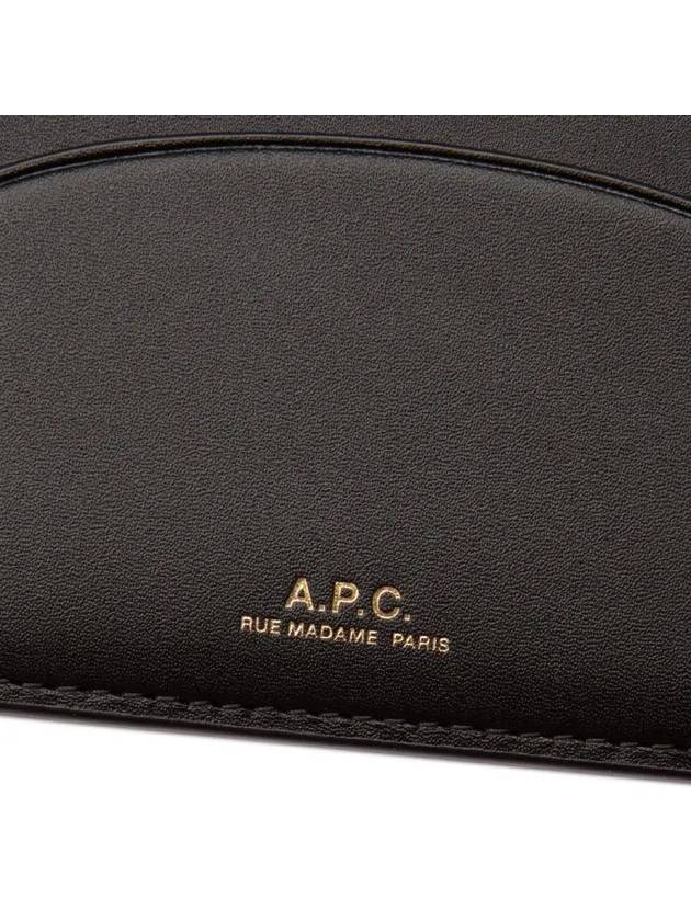 Demi Lune Card Holder Black - A.P.C. - BALAAN 3