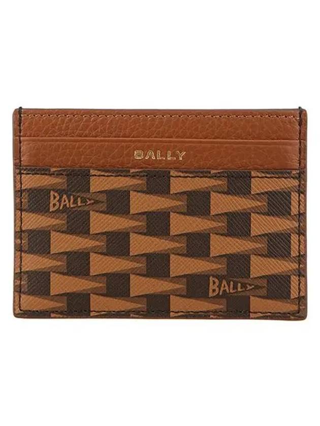 MLB02B TP047 I8D4O Pennant Men s Card Holder - BALLY - BALAAN 5