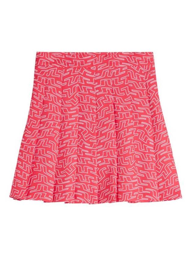 Golf Adina Print Skirt Pink - J.LINDEBERG - BALAAN 2