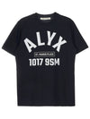 Logo Printing Short Sleeve T-Shirt Black - 1017 ALYX 9SM - BALAAN 2