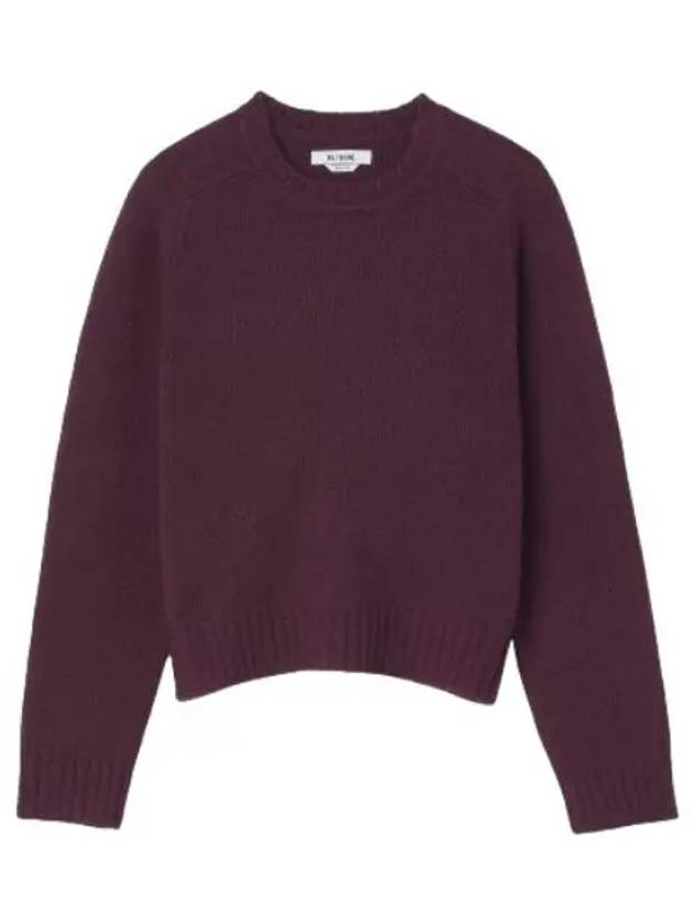 shrunken knit plum - RE/DONE - BALAAN 1