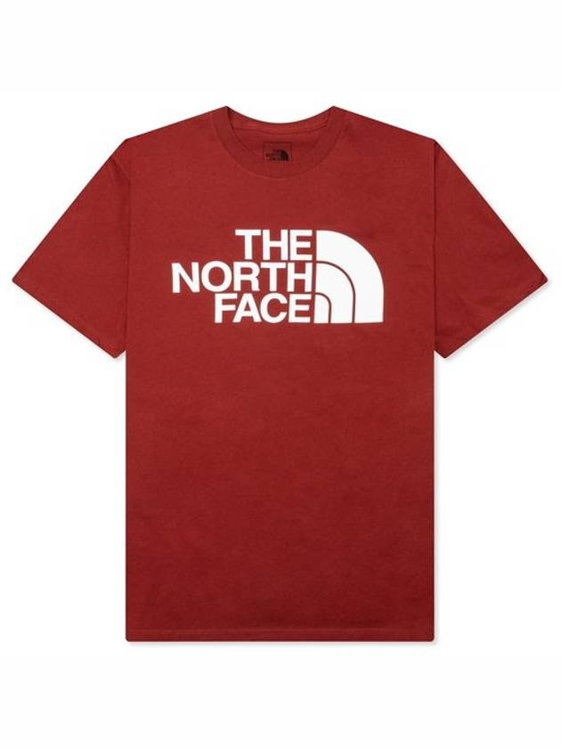 Men's Half Dome Short Sleeve T-Shirt Red - THE NORTH FACE - BALAAN 2