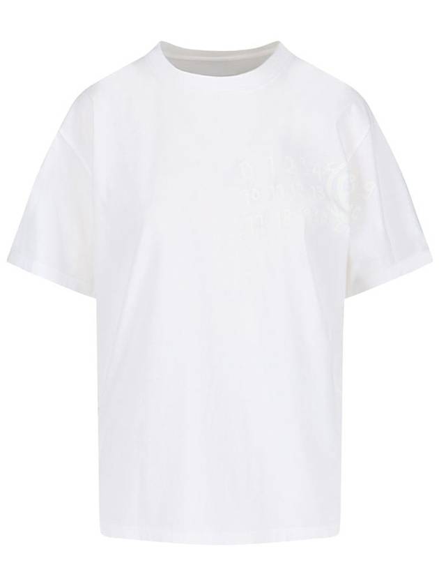 Mm6 Maison Margiela Logo Print T-Shirt - MAISON MARGIELA - BALAAN 1