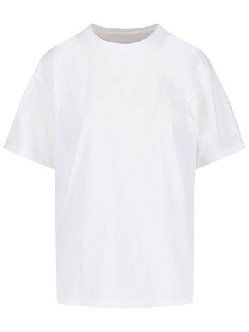 Mm6 Maison Margiela Logo Print T-Shirt - MAISON MARGIELA - BALAAN 1