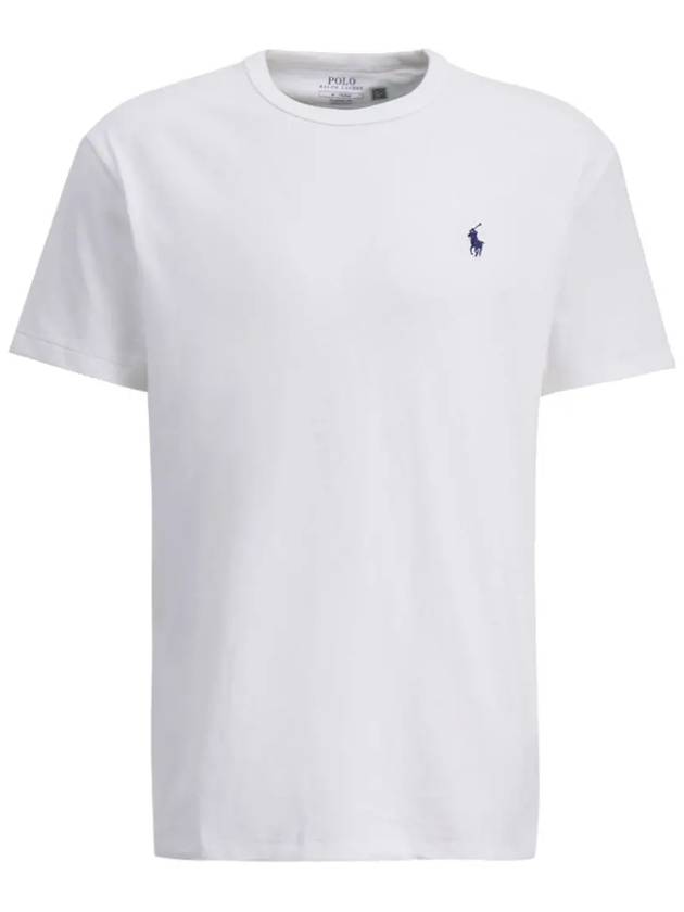 Pony Logo Classic Fit Short Sleeve T-Shirt White - POLO RALPH LAUREN - BALAAN 2