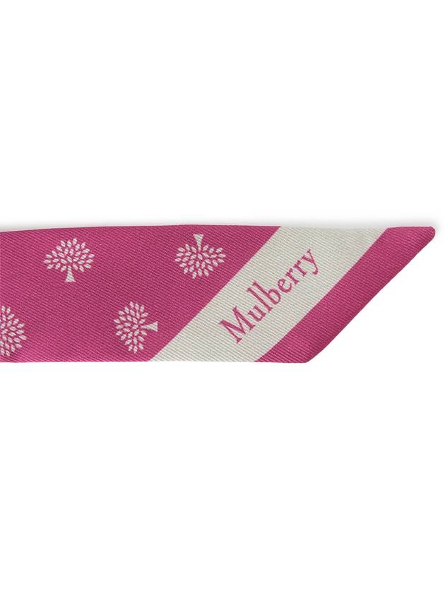 Small Skinny Scarf Pink - MULBERRY - BALAAN 5