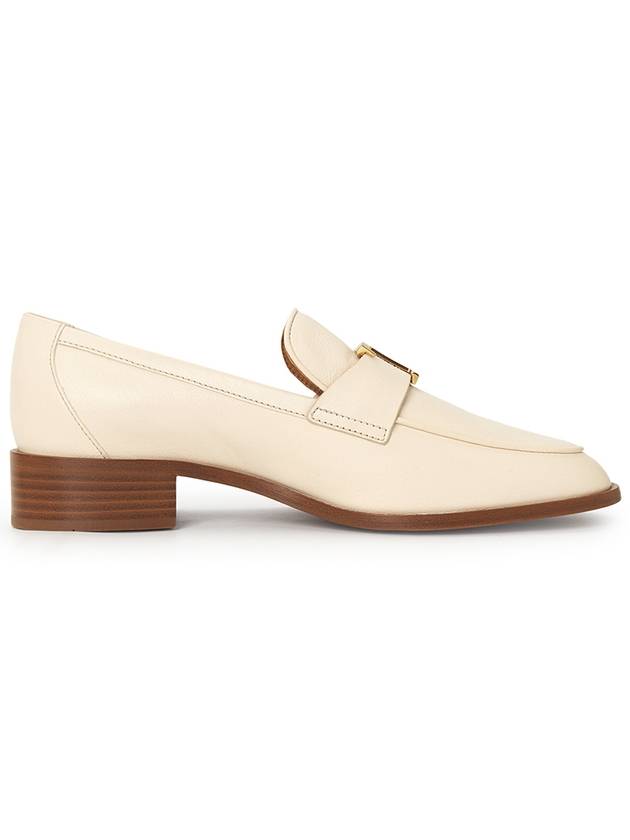 T Timeless Leather Loafer Ivory - TOD'S - BALAAN 5