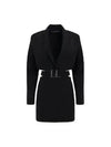 La Robe Bari Blazer Midi Dress Black - JACQUEMUS - BALAAN 2