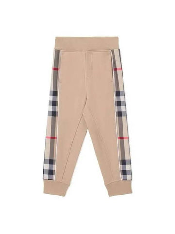 Kids Women s Check Panel Trim Track Pants 8054036 Other 1007280 - BURBERRY - BALAAN 1