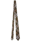 Check Silk Tie Loch - BURBERRY - BALAAN 1