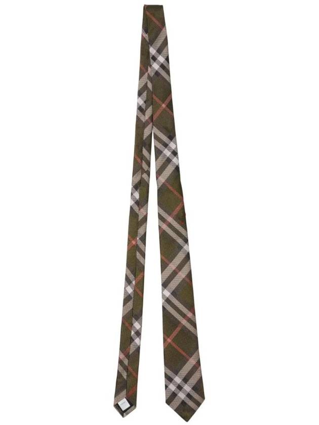 Check Silk Tie Loch - BURBERRY - BALAAN 1