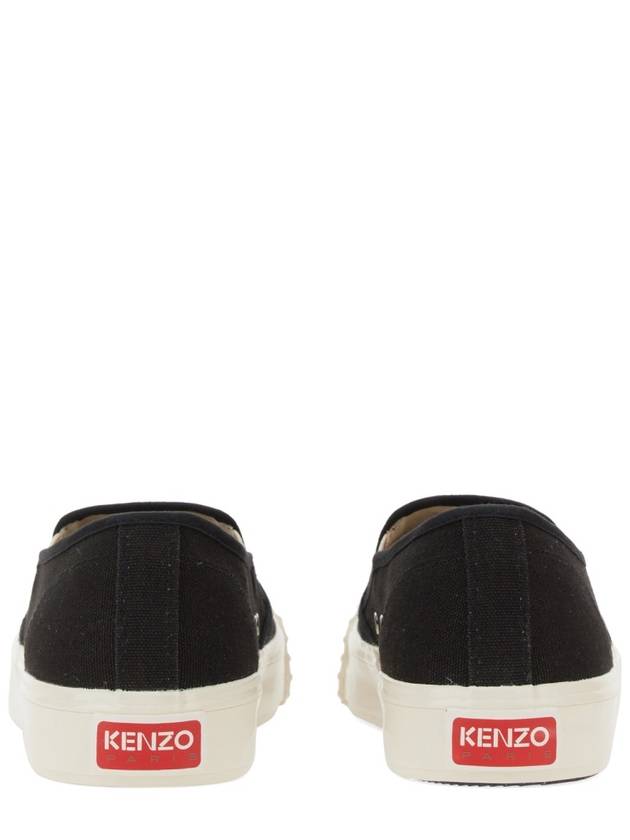 School Boke Flower Slip-On Black - KENZO - BALAAN 7