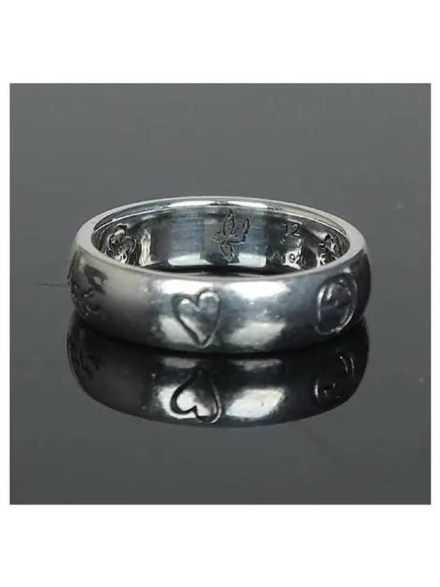 455247 925 Silver Blind for Love Ring No 12 - GUCCI - BALAAN 1