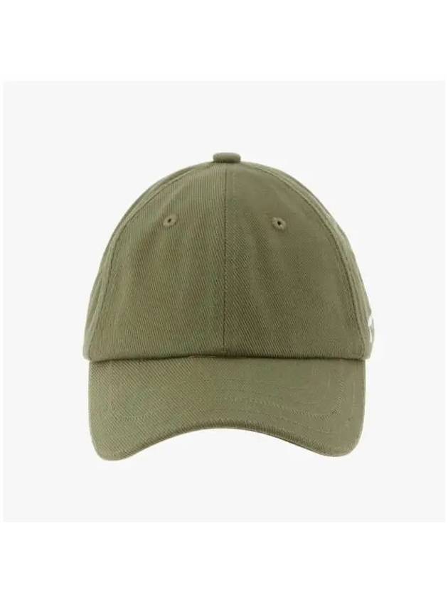 La Casquette Embroidered Logo Ball Cap Khaki - JACQUEMUS - BALAAN 3