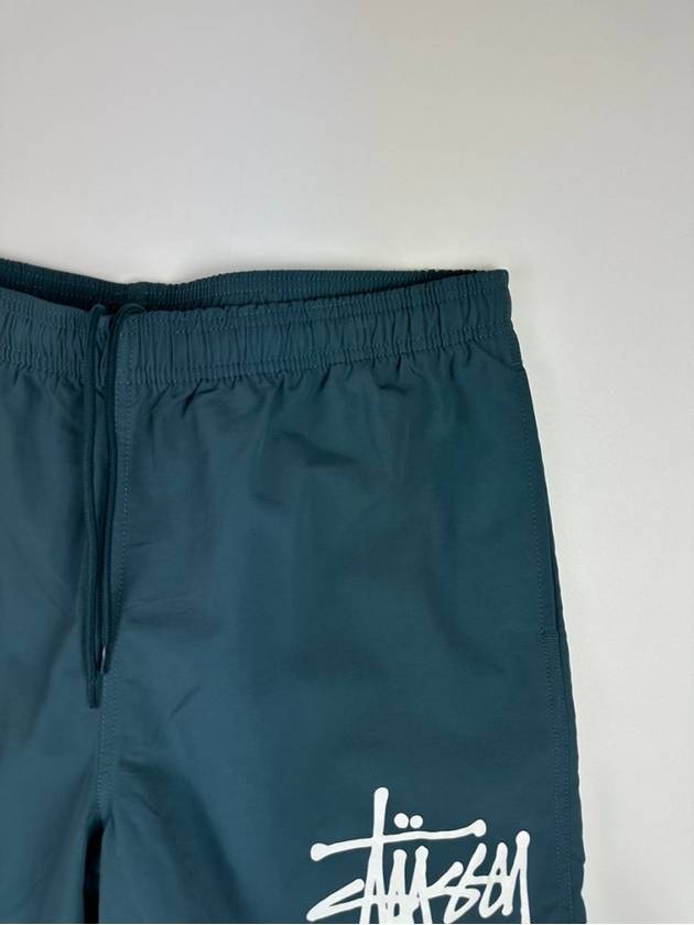 AU Australia Big Graffiti Water Shorts ST0L0193 Moss Green MENS 32 - STUSSY - BALAAN 3