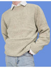 Howlin Shaggy Dog Knit Sweater Biscuit Beige BIRTH OF THE COOL - HOWLIN' - BALAAN 6