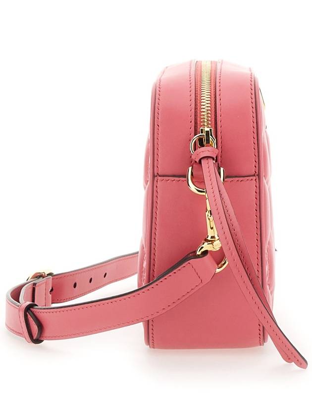 Women's GG Matelasse Leather Small Shoulder Bag Pink - GUCCI - BALAAN 7