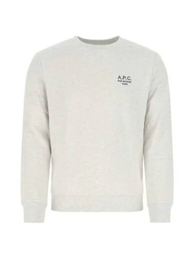 Rider Chest Small Logo Sweatshirt Grey - A.P.C. - BALAAN 1