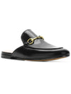 Kings Horsebit Leather Bloafers Black - GUCCI - BALAAN 4