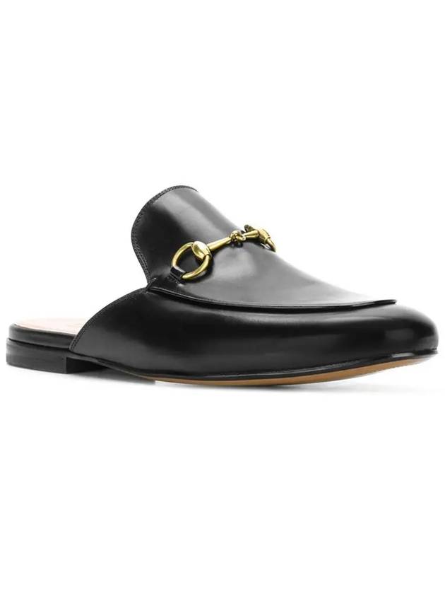 Kings Horsebit Leather Bloafers Black - GUCCI - BALAAN 4