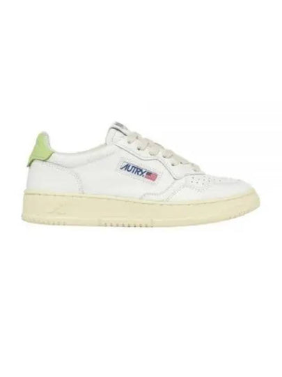 Men's Medalist Leather Low Top Sneakers White - AUTRY - BALAAN 2