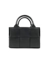 Candy Acro Intrecciato Tote Bag Black - BOTTEGA VENETA - BALAAN 2