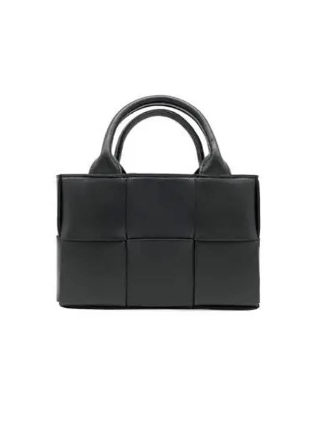 Candy Acro Intrecciato Tote Bag Black - BOTTEGA VENETA - BALAAN 2