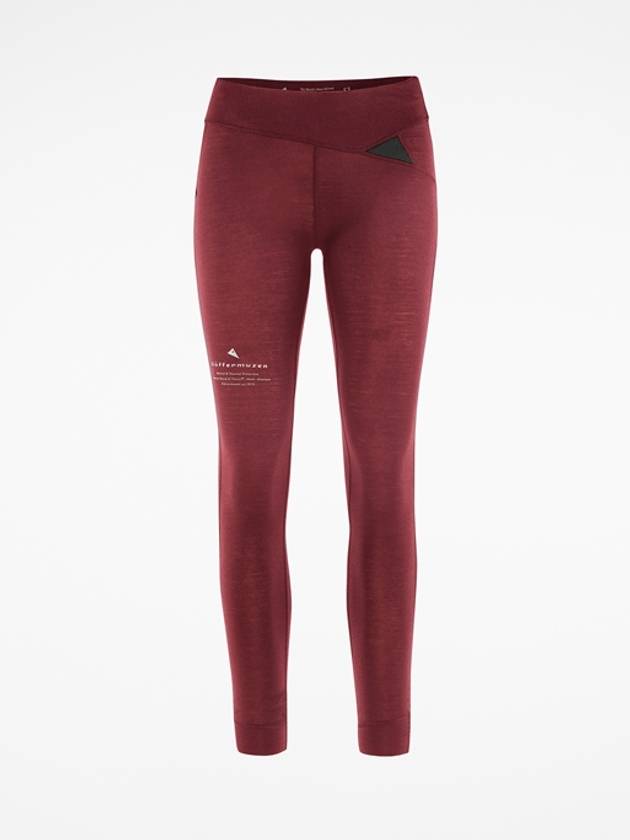 Fafne Long Johns Baselayer Leggings Dark Russet - KLATTERMUSEN - BALAAN 2