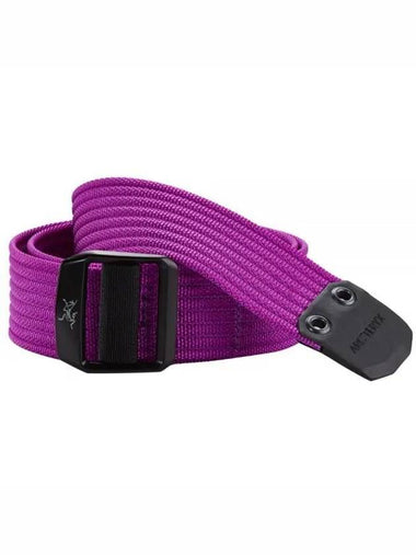 Conveyor Bird Logo Metal 38mm Fabric Belt Purple - ARC'TERYX - BALAAN 1