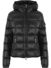 Women's Gles Down Short Padding Black - MONCLER - BALAAN 3