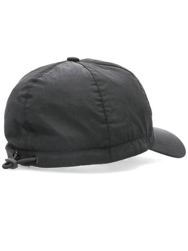 Nylon Logo Ball Cap Black - STONE ISLAND - BALAAN 4