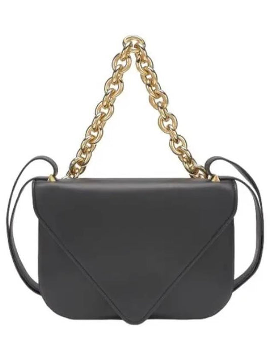 Envelope mount shoulder bag black - BOTTEGA VENETA - BALAAN 1