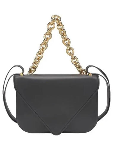 Envelope Mount Shoulder Bag Black - BOTTEGA VENETA - BALAAN 1