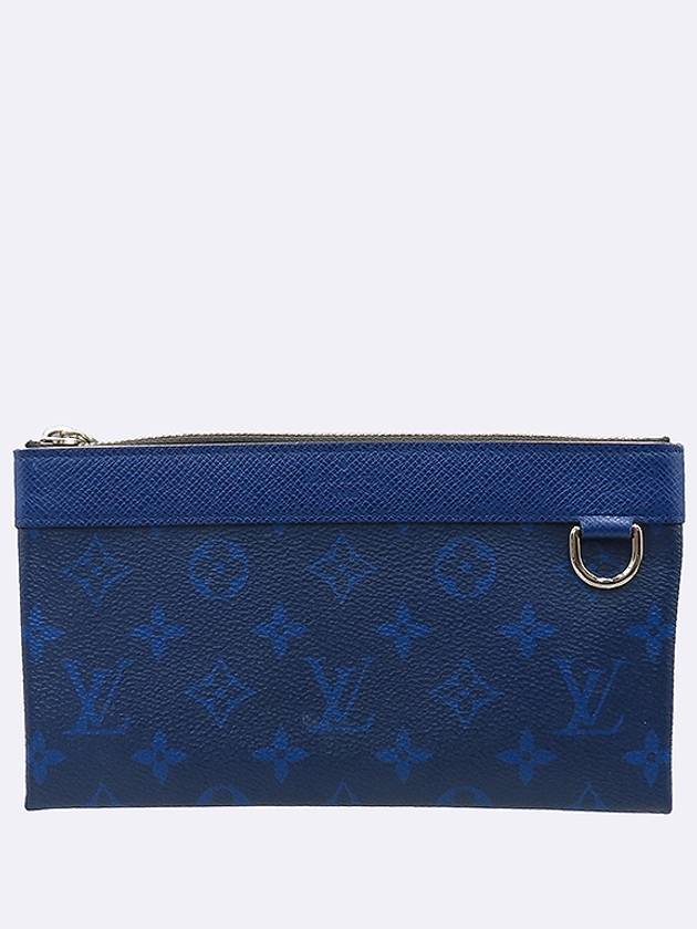 M30278 Cobalt Discovery Pochette Pouch PM and Mini Clutch - LOUIS VUITTON - BALAAN 1