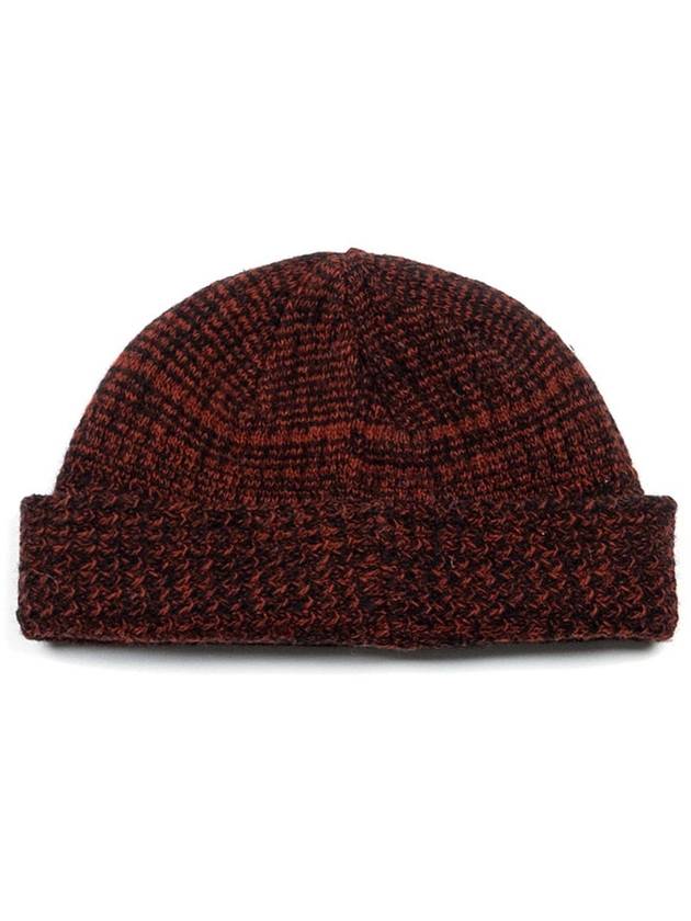 Flowing Scenery Short Beanie Red Brown I5WH02RB - IOEDLE - BALAAN 3