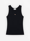 Cotton Baby Tank Top Black - MAISON KITSUNE - BALAAN 2