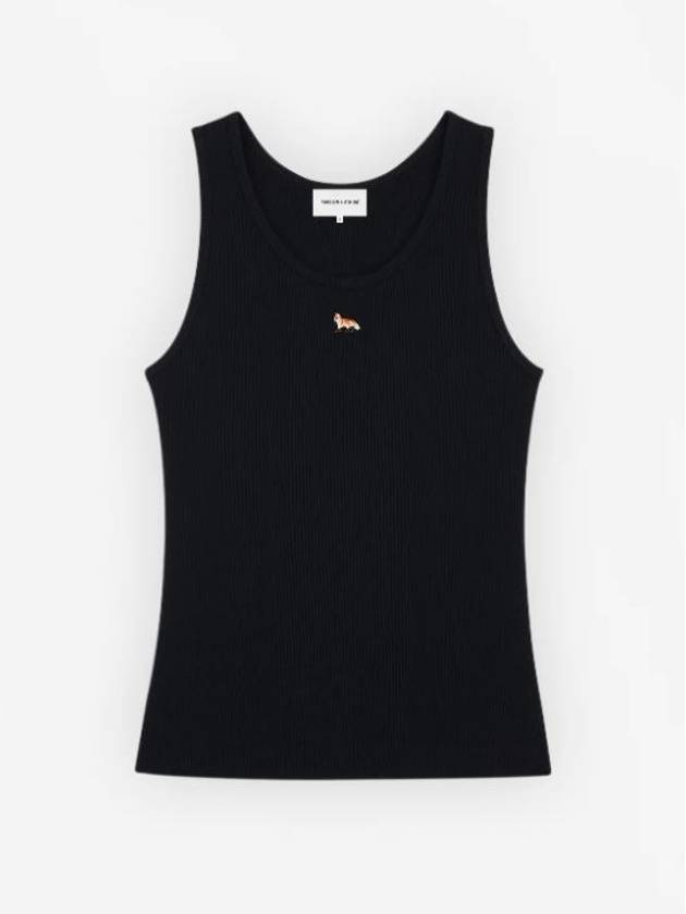 Cotton Baby Tank Top Black - MAISON KITSUNE - BALAAN 2