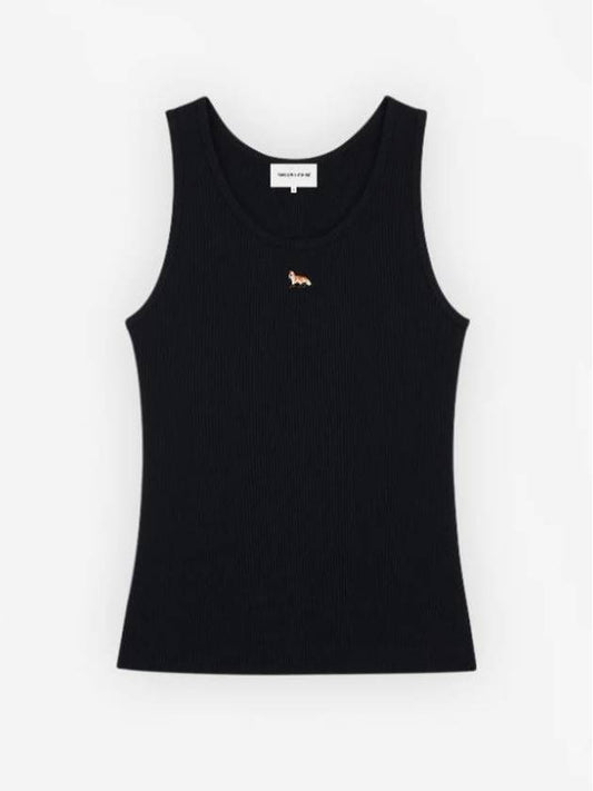 Baby Fox Cotton Sleeveless Black - MAISON KITSUNE - BALAAN 2