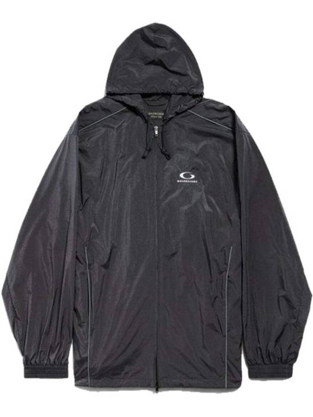 Sports Icon Large Track Jacket Black - BALENCIAGA - BALAAN 2