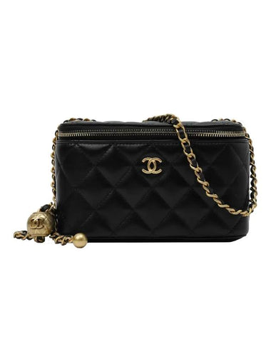 Chain Lambskin Gold Metal Mini Bag Black - CHANEL - BALAAN 1