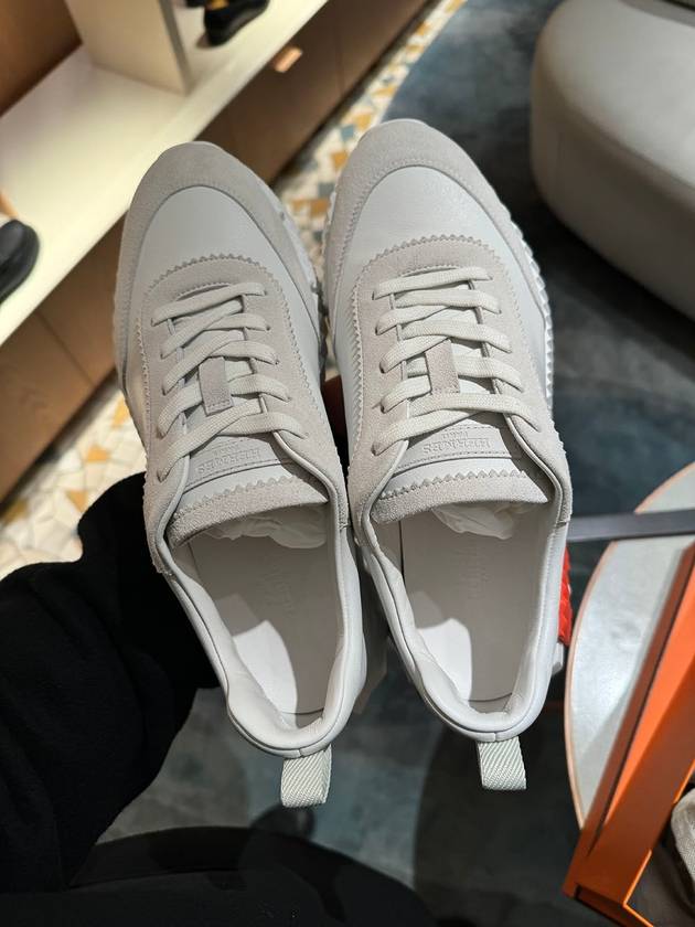 Bouncing Low Top Sneakers Blanc - HERMES - BALAAN 11